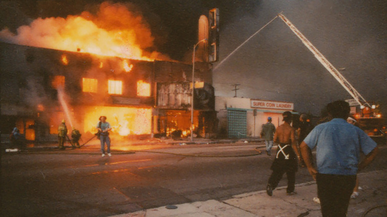 A fiery moment in the L.A. Riots