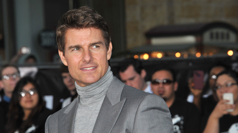 Tom Cruise at the Oblivion premiere