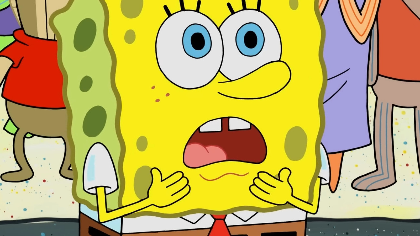 Spongebob fish gets depressed as fuck : r/videos