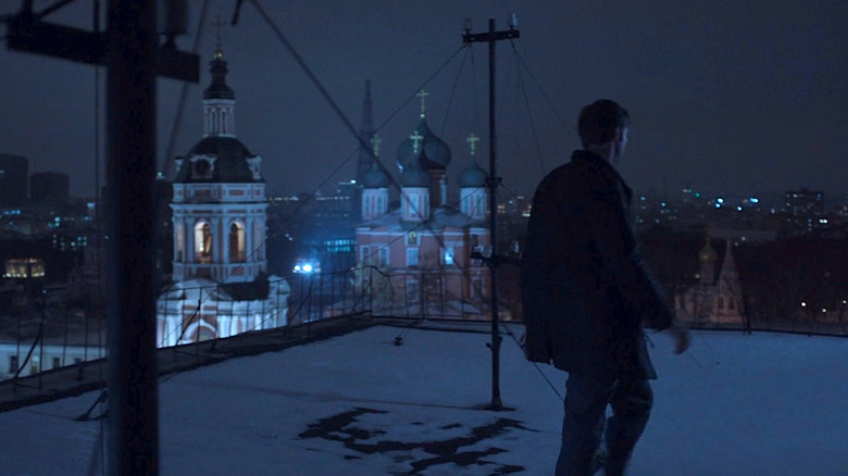 Oleg Burov walking