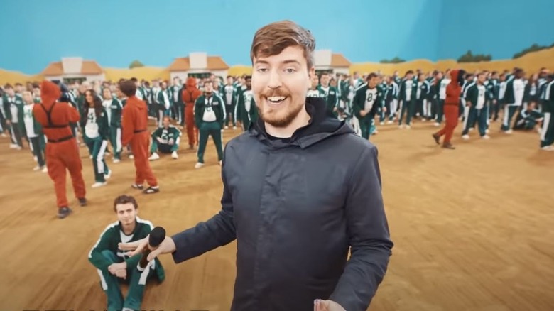 MrBeast in Front Man outfit