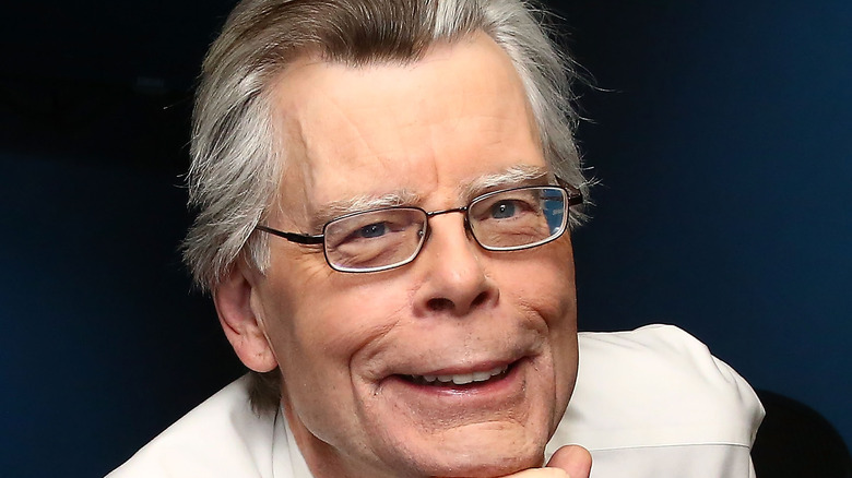 Stephen King smiling 