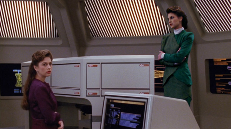 Doctor Leah Brahms in the Holodeck