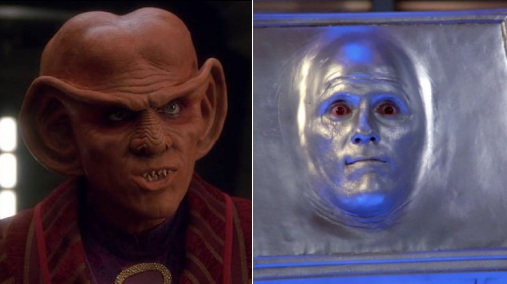 Quark and the Betazoid Gift Box Face