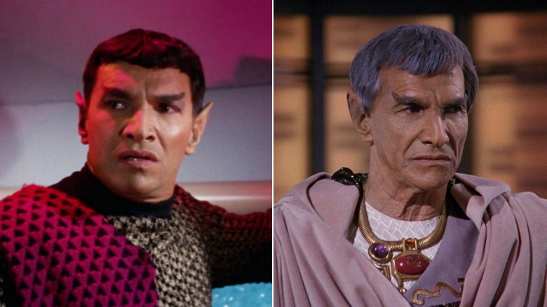 Romulan Commander and Sarek