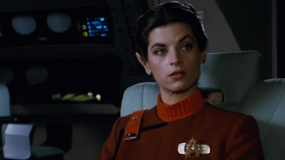 Kirstie Alley as Saavik in The Wrath of Khan