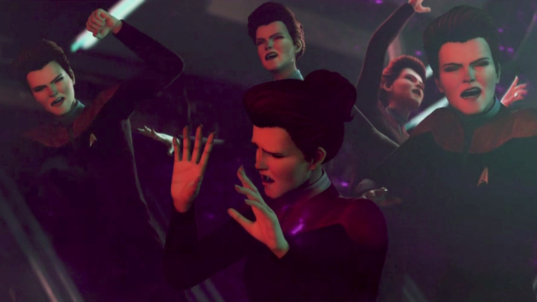 Janeway is fractured in time