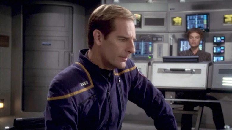 Archer with T'pol in background