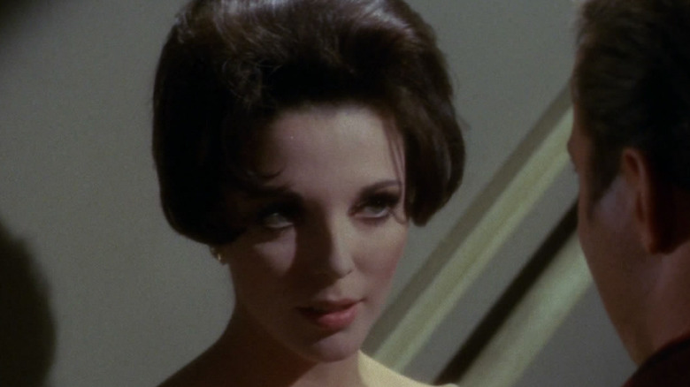 Joan Collins as Edith Keeler on Star Trek