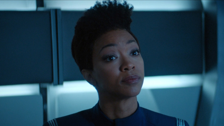 Michael Burnham aboard Discovery