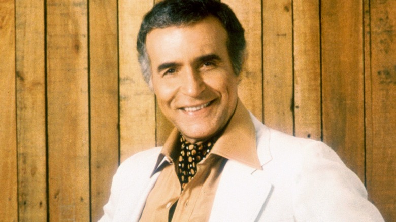 Ricardo Montalbán smiling