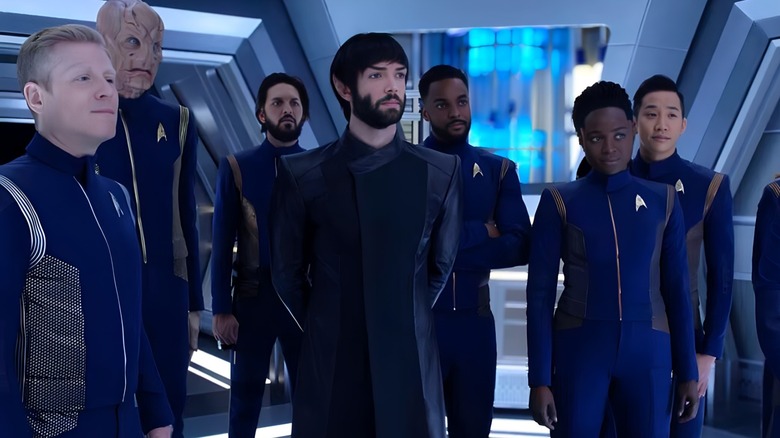 The Star Trek: Discovery crew 