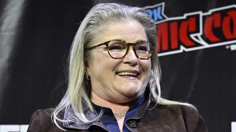 Kate Mulgrew speaks at NYCC