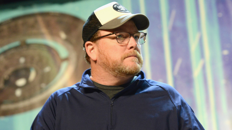 Robert Duncan McNeill wearing hat