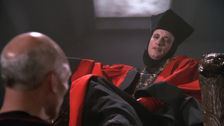 Q sits in judgment above Picard