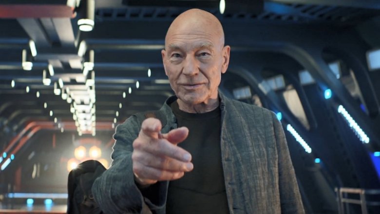 Patrick Stewart from Star Trek: Picard trailer 