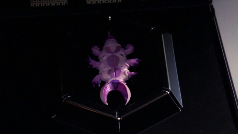 A neural parasite from the Star Trek: Next Generation episode "Conspiracy"