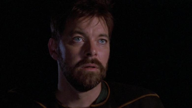 Thomas Riker stares TNG "Second Chances"