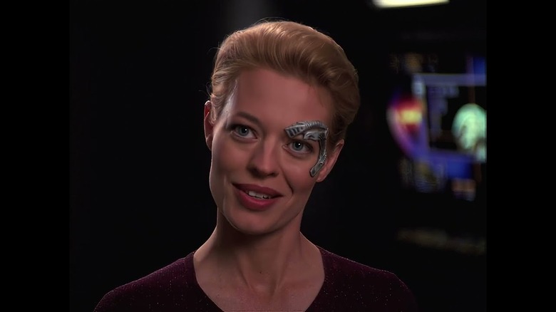 Seven of Nine talking