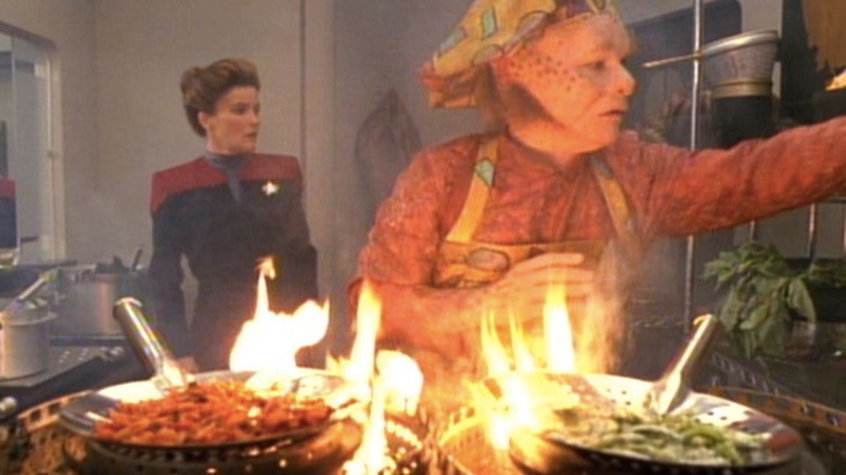 Neelix cooking