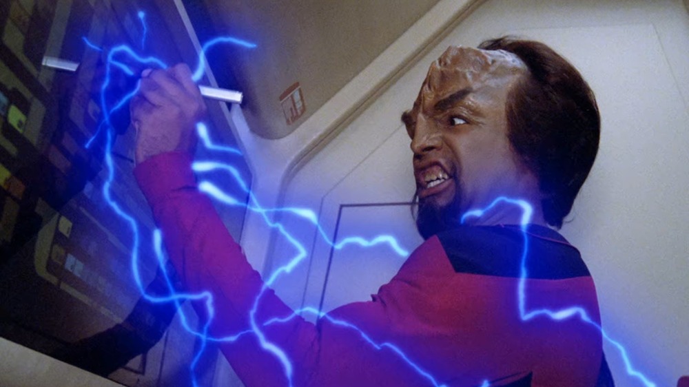 Star Trek Worf electric shock