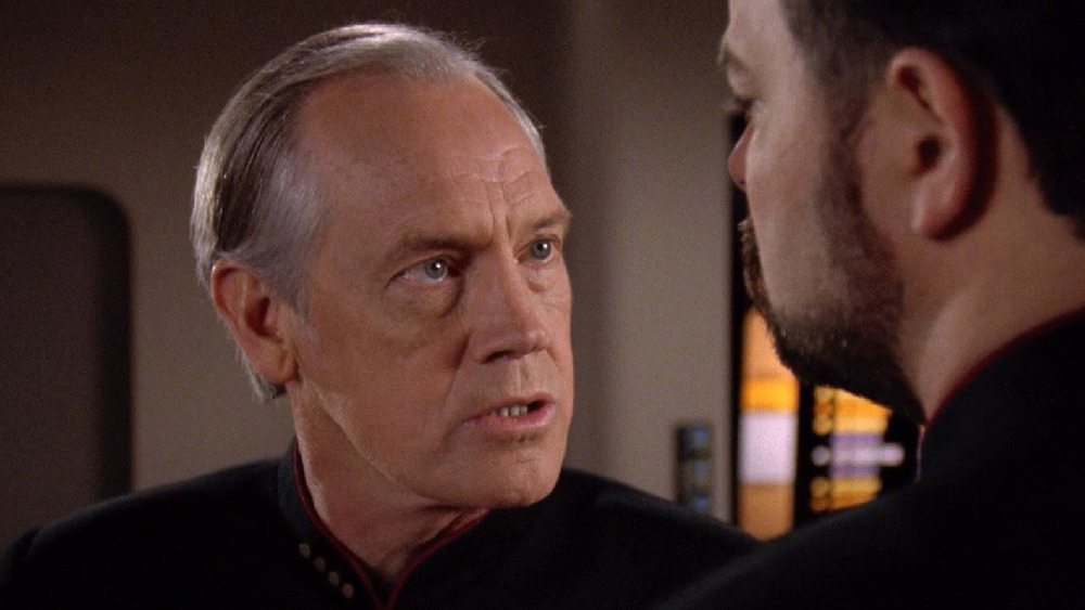 Edward Jellico angry in Enterprise