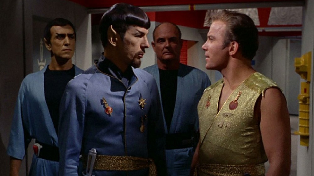 Spock and Kirk in the Mirror Universe