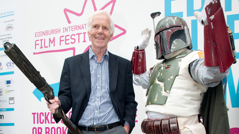 Jeremy Bulloch and Boba Fett cosplayer