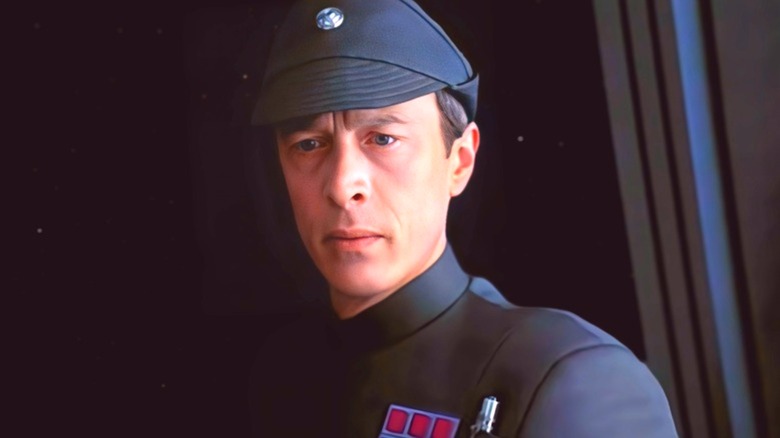 Captain Needa aboard an Imperial Star Destroyer in "Star Wars: Episode V - The Empire Strikes Back" (1980)