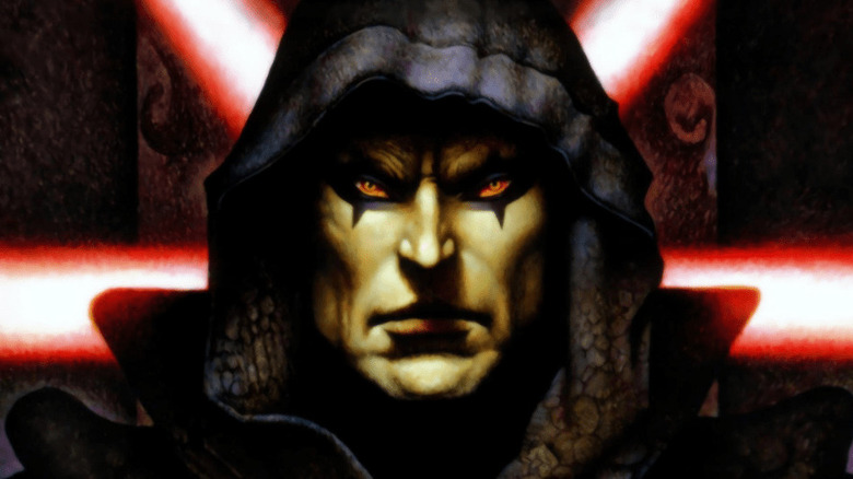 Darth Bane glaring menacingly