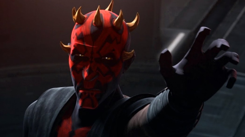 Darth Maul using the force