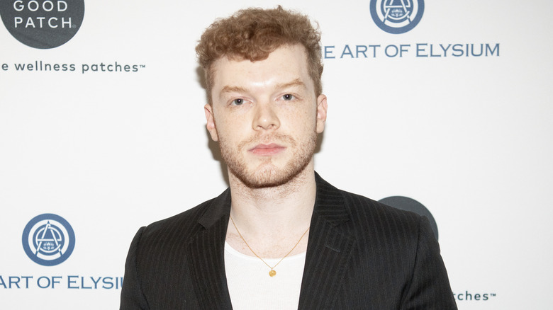 Cameron Monaghan poses for photos