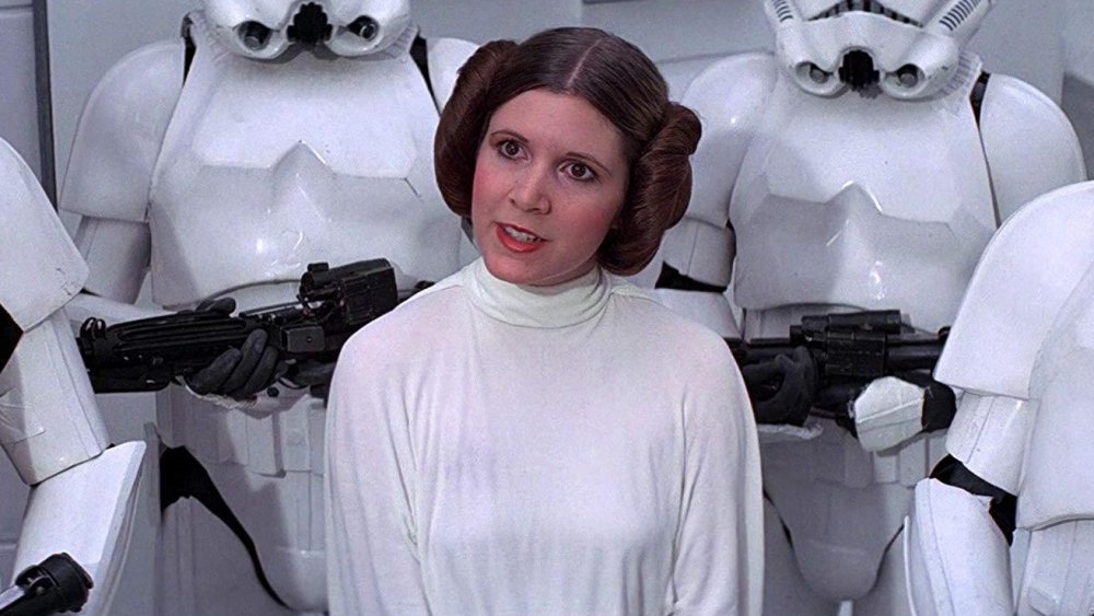 Carrie Fisher in Star Wars: A New Hope