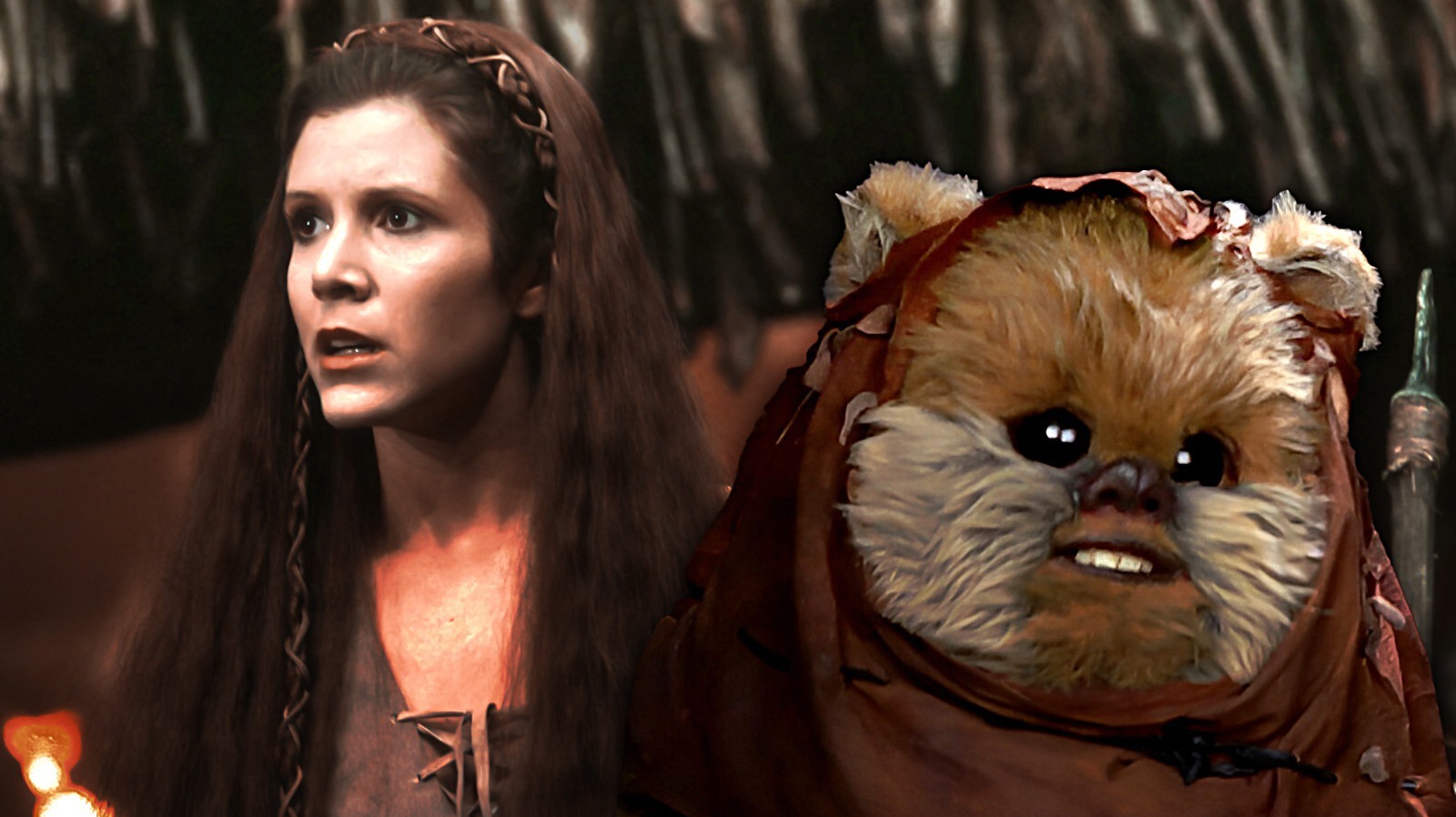 Star Wars' Darkest Ewoks Theory May Explain Leia's Return Of The Jedi Dress