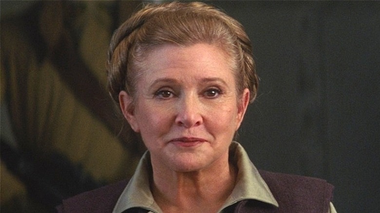 Leia Organa smiling