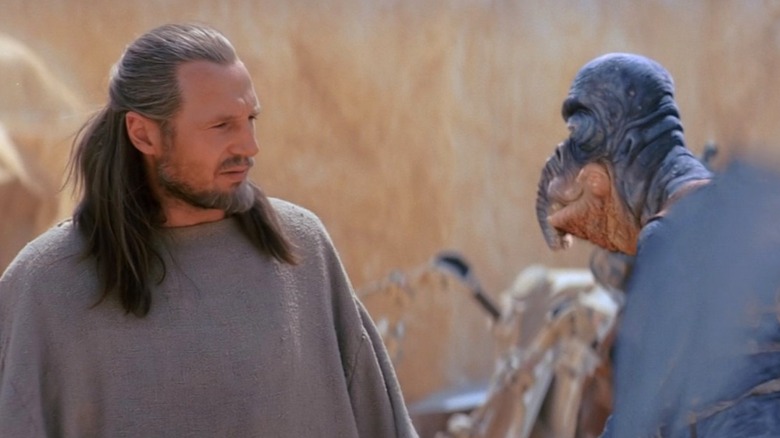 Qui-Gon talks to Watto