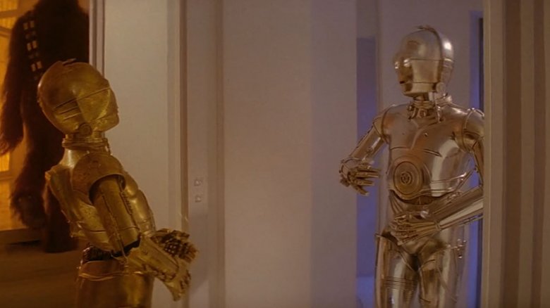 C-3PO and E-3PO in The Empire Strikes Back