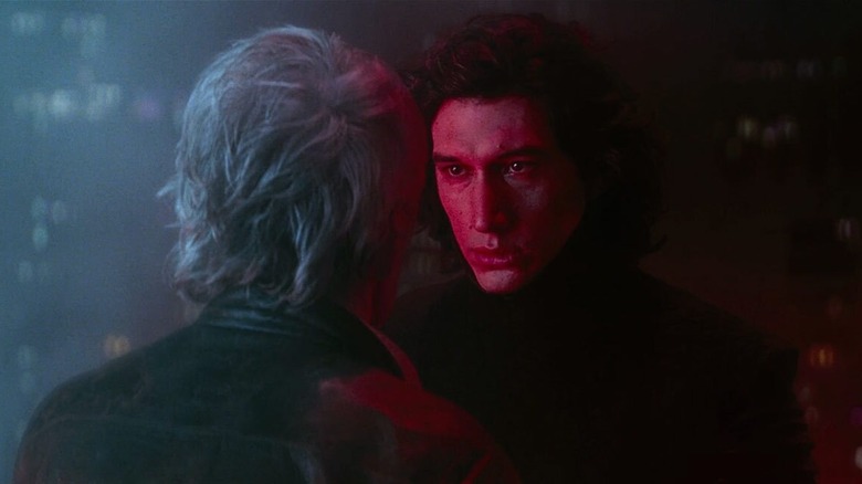 Kylo Ren killing Han