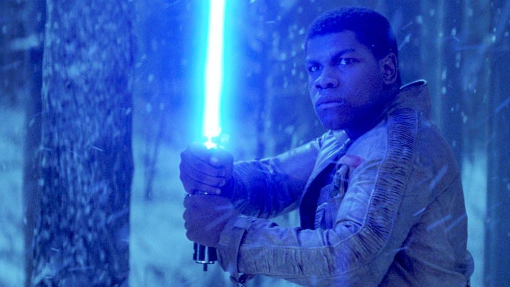 John Boyega in Star Wars: The Force Awakens