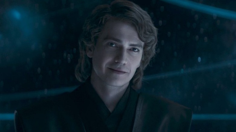 Anakin Skywalker smiling