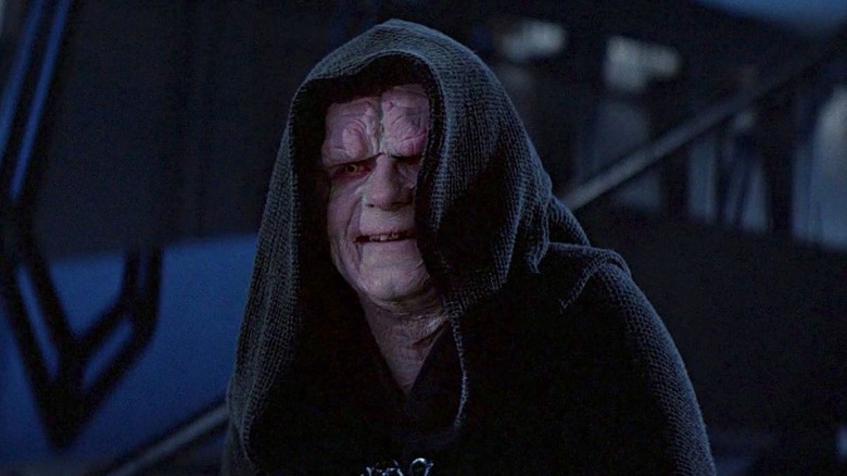 Darth Sidious smiling