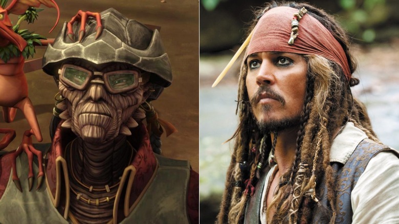 Hondo Ohnaka outside/Jack Sparrow outside