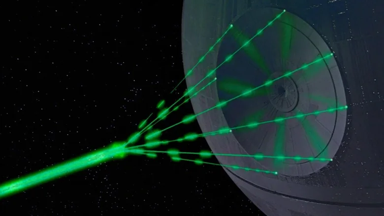 star wars: is the death star a giant lightsaber?
