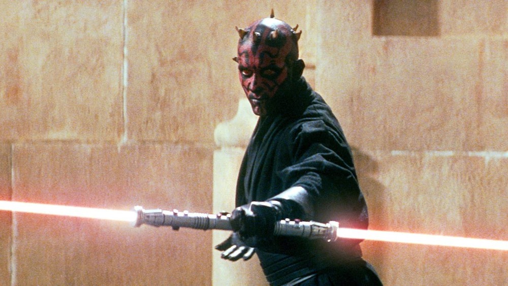 Star Wars Darth Maul lightsaber Phantom Menace