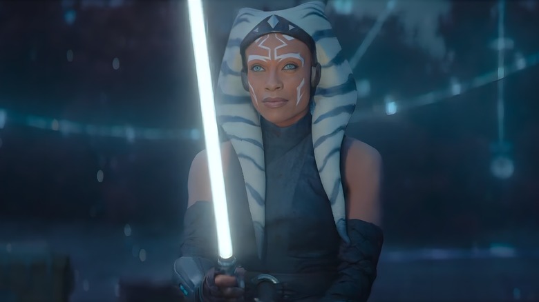 Ahsoka prepares to fight