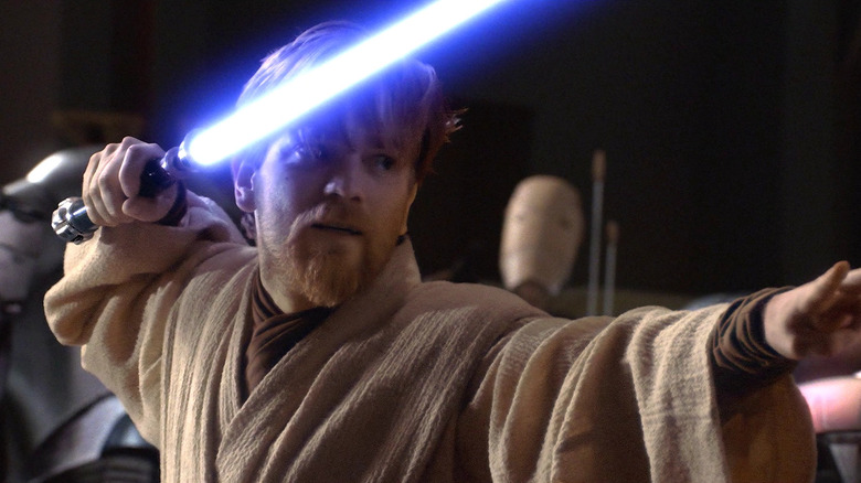 Obi-Wan challenges General Grievous