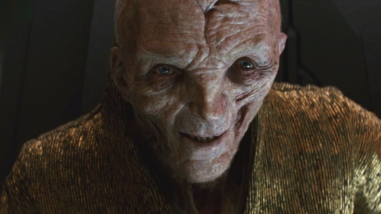 Snoke talking