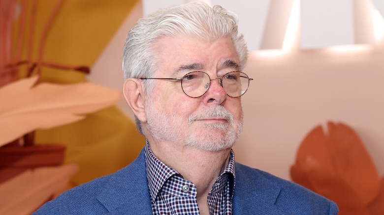 George Lucas smirking