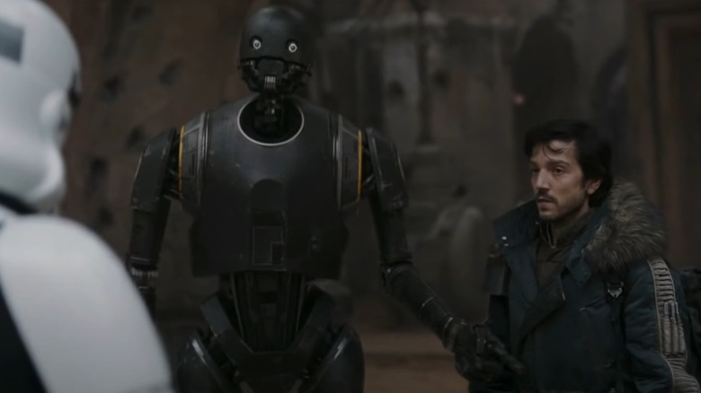 K-2SO lies to Troopers