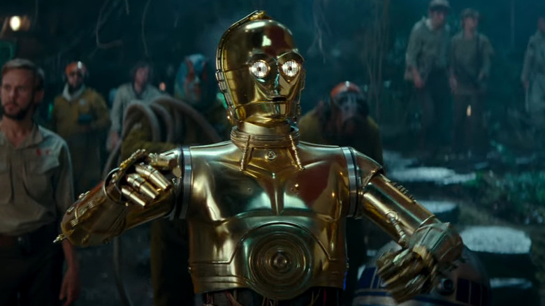 C-3PO stealing the scene